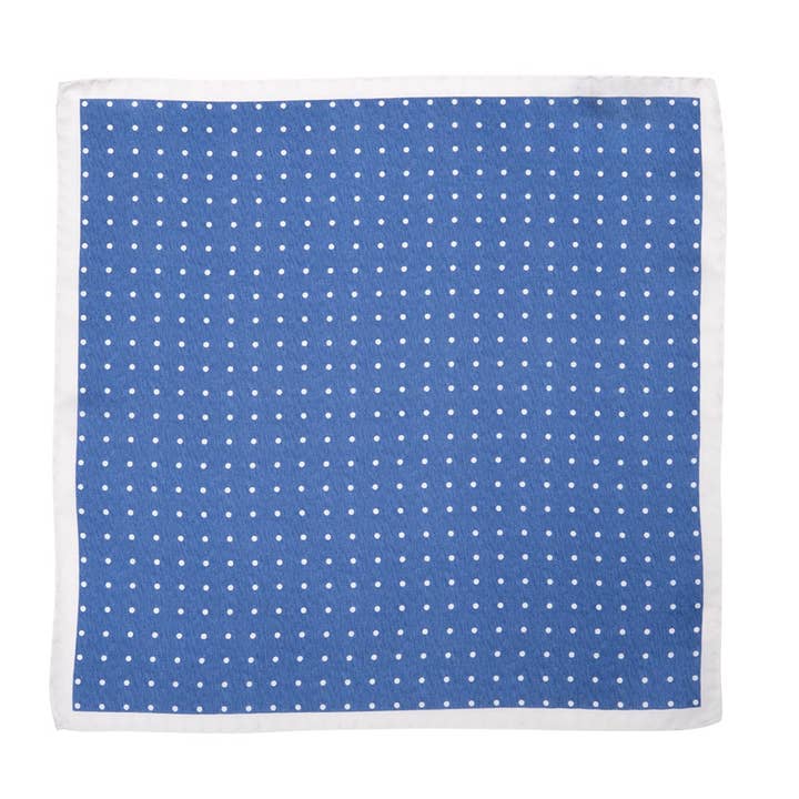 Bolso de mano John Sky Blue Dots para venta al por mayor de Maison Baylé