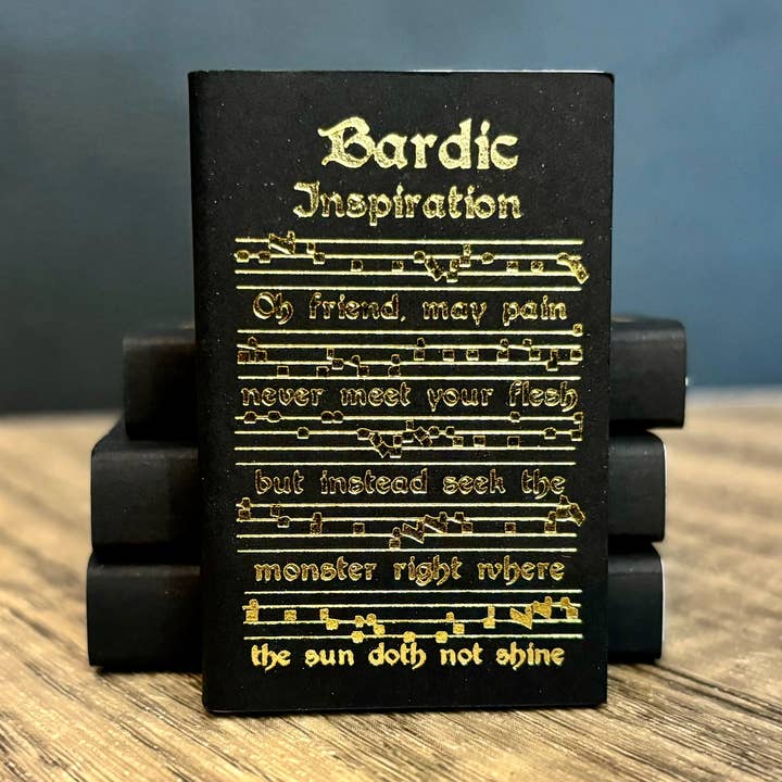 Bardic Inspiration: Matchbook for wholesale by Cantrip Candles
