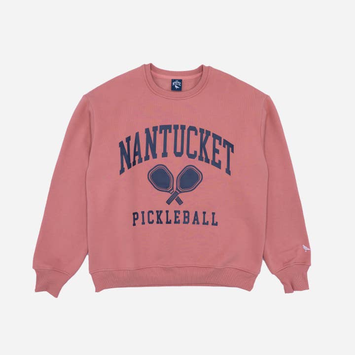 Nantucket Pickleball Crewneck for wholesale by The Just Brand