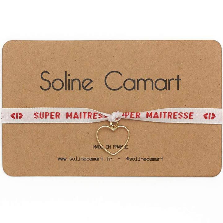 SUPER MAITRESSE with golden heart for wholesale by Soline Camart