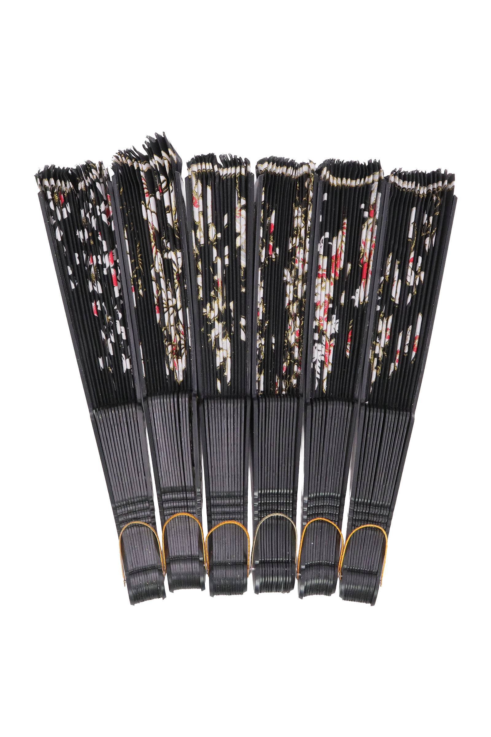 ASSORTED Butterfly Floral Gauzy Hand-held Folding Fan for wholesale on Faire1