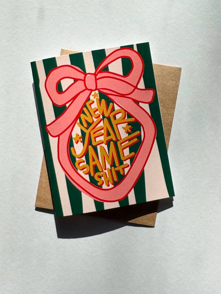 Nieuwjaarskaart voor wholesale door Mercedes Tabish Illustration