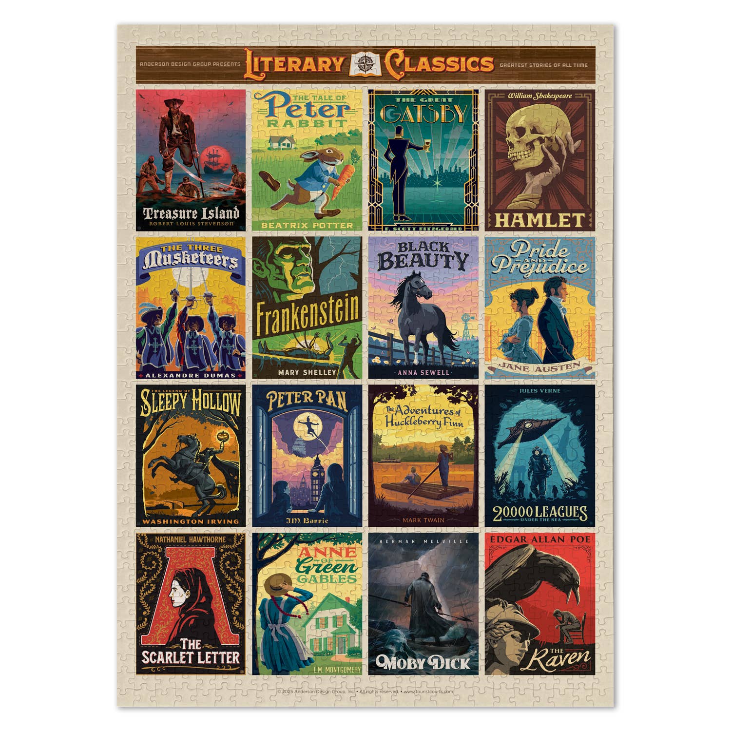 Tourist Courts - Wholesale Puzzle - Adult - Literary Classics Puzzle1