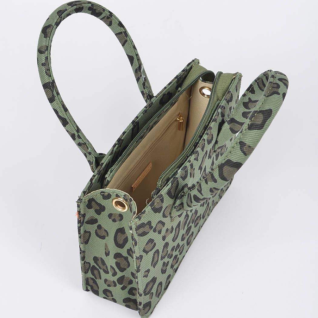 3AM BY H&D ACCESSORIES - Vendita all'ingrosso Borsa tote - Donna - Borsa a tracolla media in tela Leo2