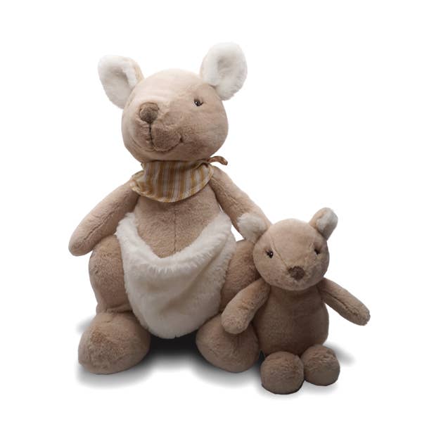 TRI-ACTION TOYS - Vente Peluche – enfant et bébé - Karen le Kangourou avec Kimmy