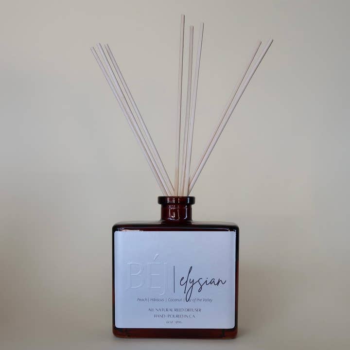Elysian Reed Diffuser for wholesale by Béj Luxe Home Fragrances