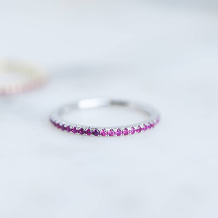 Sami Jewels – wholesale Ring med flera stenar – Ruby evighet Ring