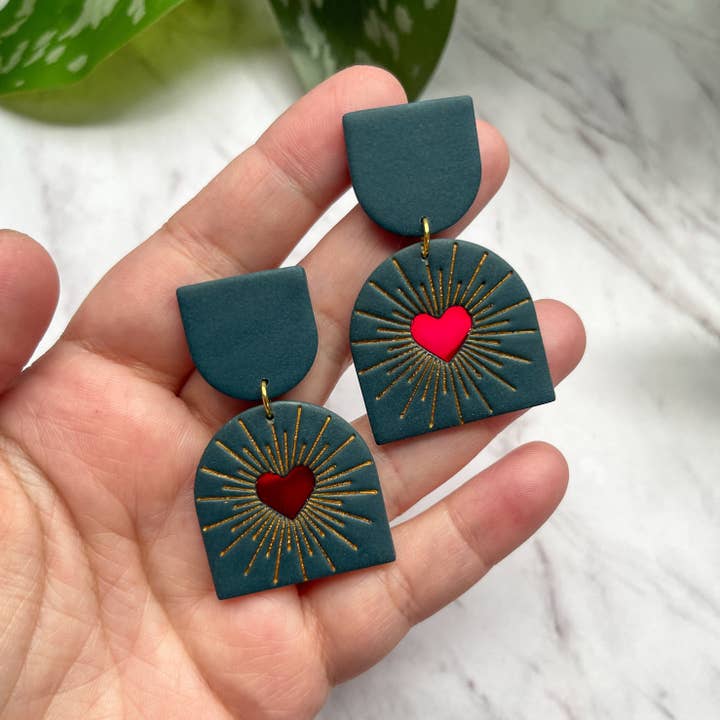 Heart Burst Arch para venta al por mayor de WARAO Jewelry