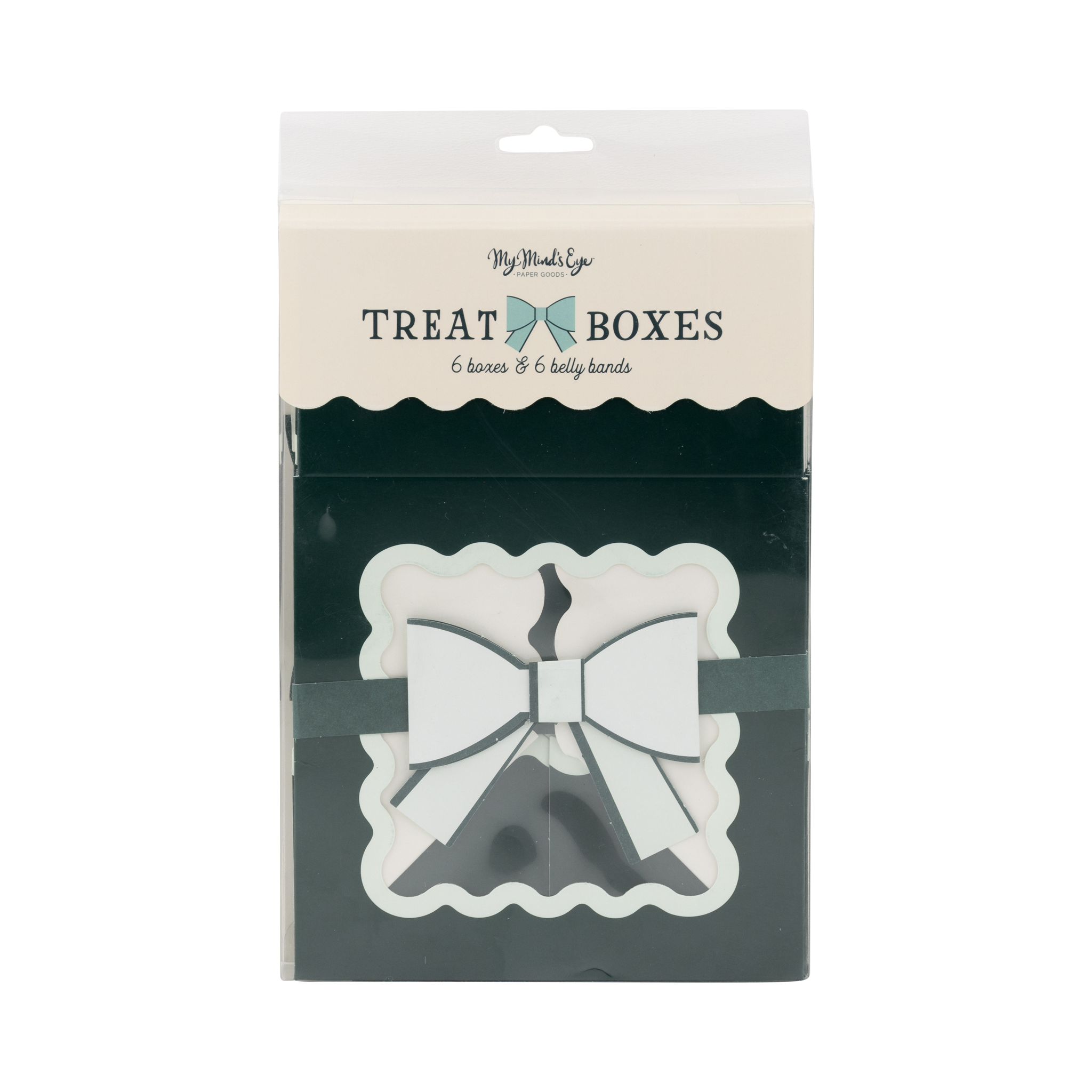 My Mind’s Eye – wholesale Biscuit jar – BOW1111 - Green Bow Ric Rac Cookie Box3