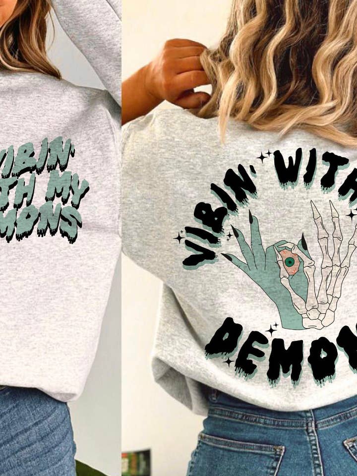 Vibin with my demons for wholesale by Elkk Designs