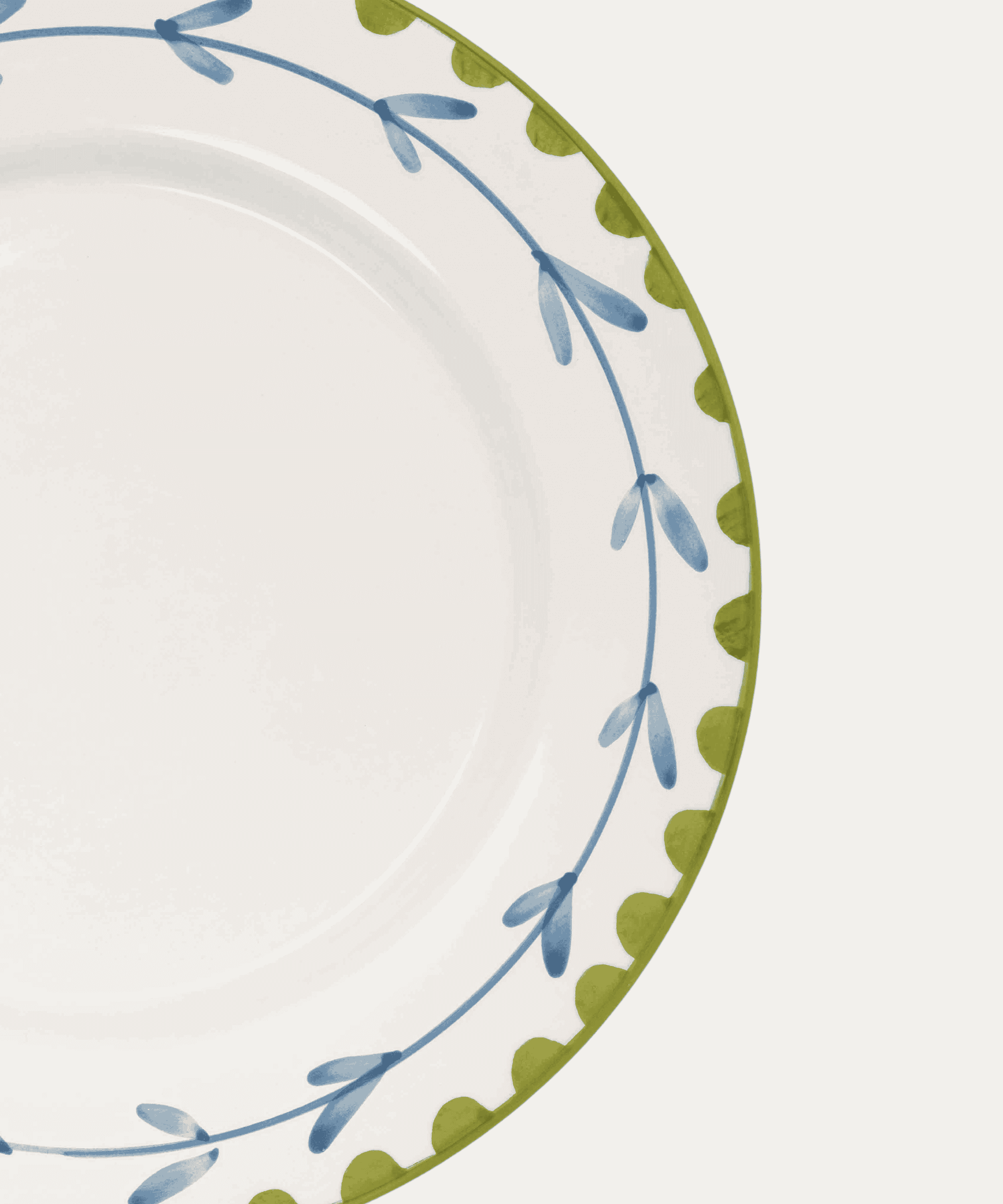 Valsa Home - Wholesale Dinner Plate - Banana Dinner Plate - WS4