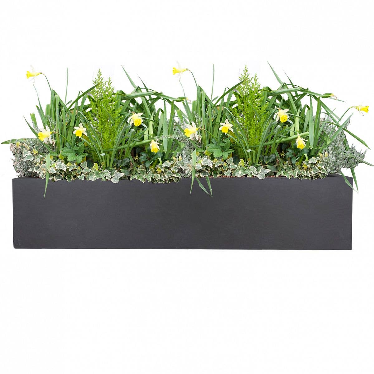 Idealist Lite Fibrestone Planters – wholesale Planter box – IDEALIST Window Box Light Concrete Planter9
