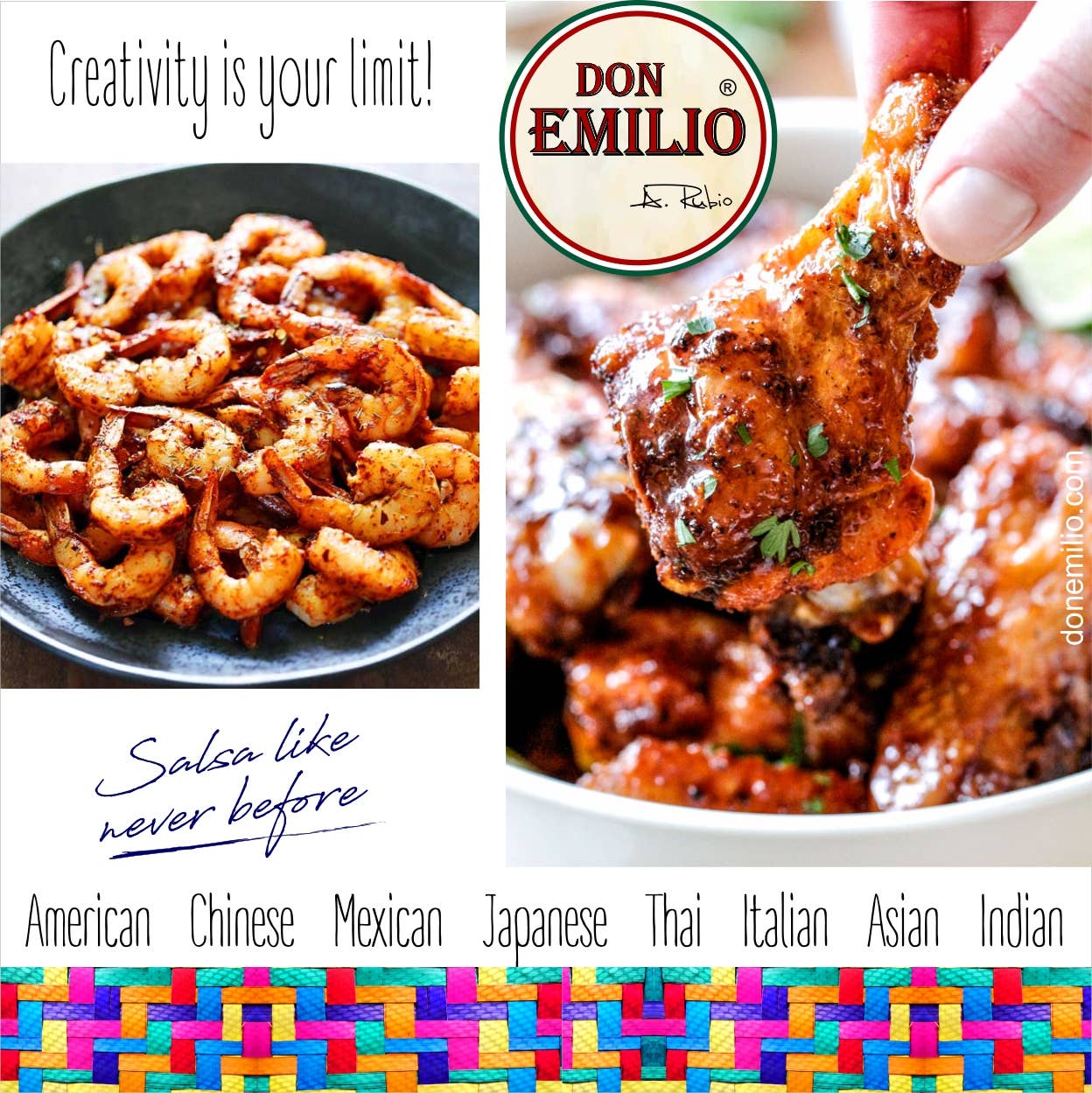 Don Emilio - Vente Salsa - Salsa Macha au Poivre Don Emilio Morita 9oz — CHAUD14