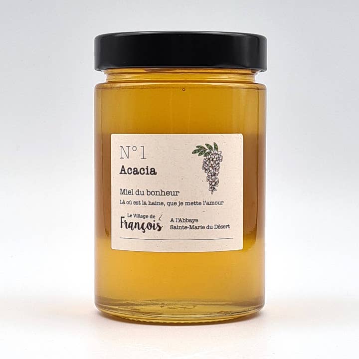 Miele di Acacia Origine Francia per la vendita all'ingrosso da parte di Le Village de François