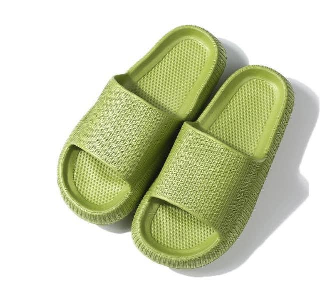 JOSSLYN by wall to wall - Wholesale Slides - Women's - FLAT COMFORT AIR CLOUD EVA SLIDE SANDALS SLIPPERS | 40SP0100