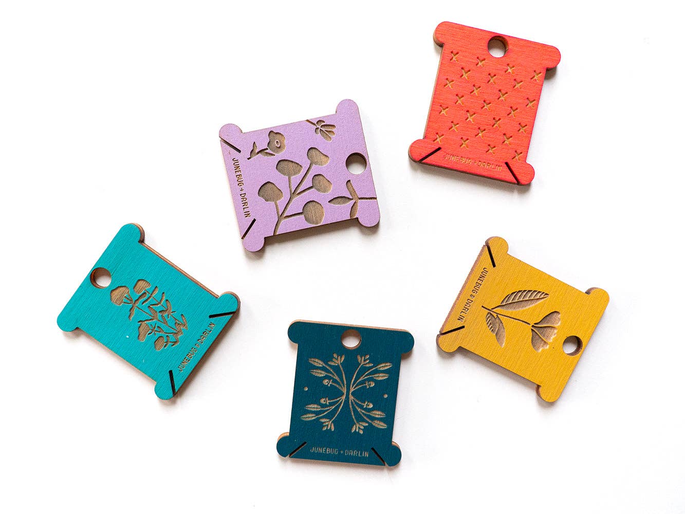 Junebug and Darlin - Venta al por mayor Material para bordado/punto de cruz - Carretes para hilo hechos a mano Junebug and Darlin4