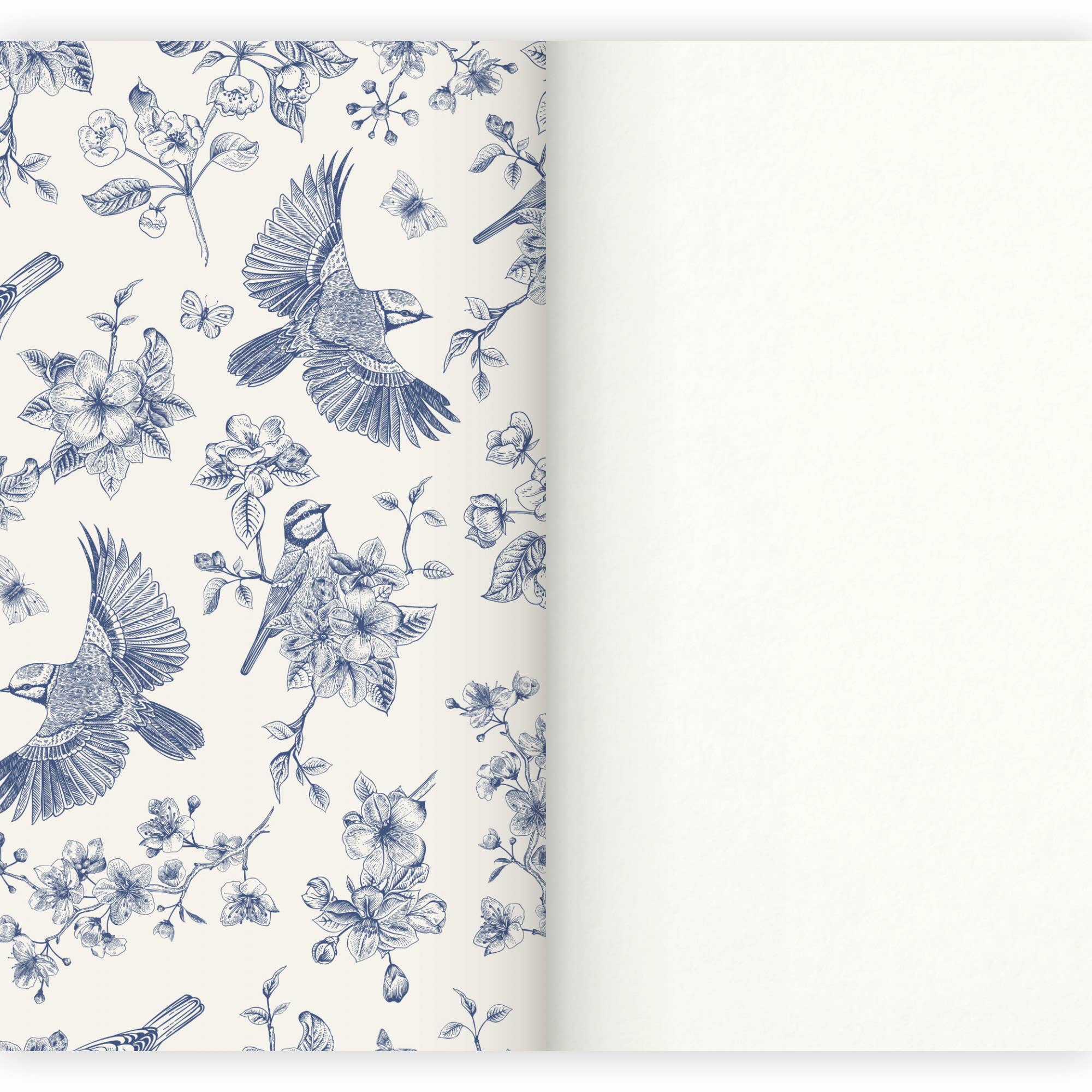 etmamu – Großhandel Notizbücher – 3er-Set Notizhefte Birds & Butterflies A53