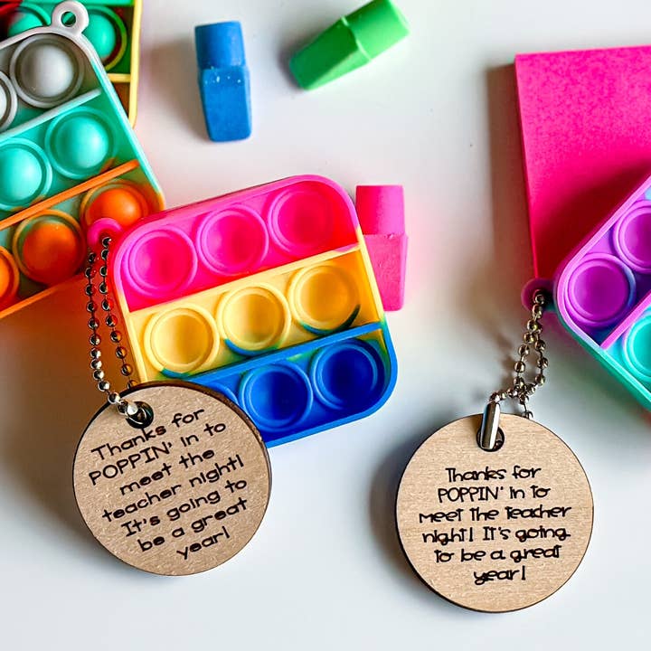 Back to School Poppin' gifts, Meet the Teacher Gifts for Students, Thanks for Popping By School for wholesale by Grace & Moxie by Stacy