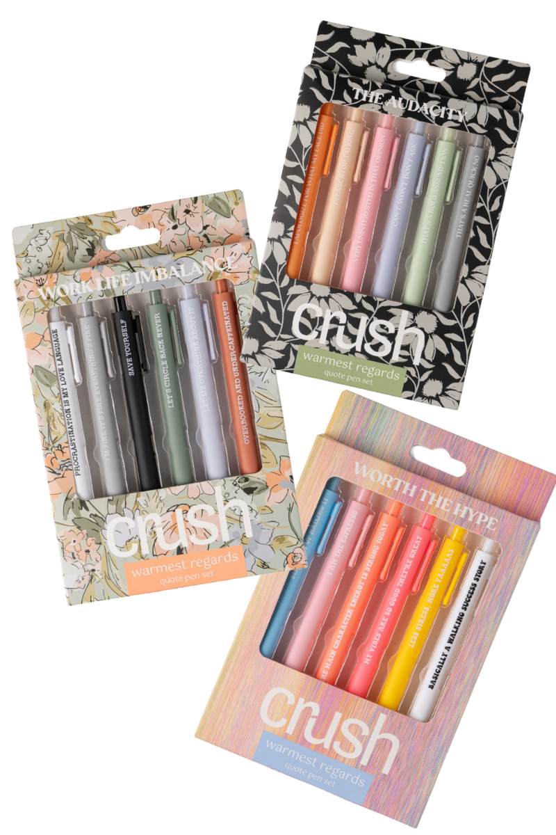 Wholesale Accessory Market - Wholesale Pen - One Warmest Regards Quote Pen Set - SHIPS ASSORTED1