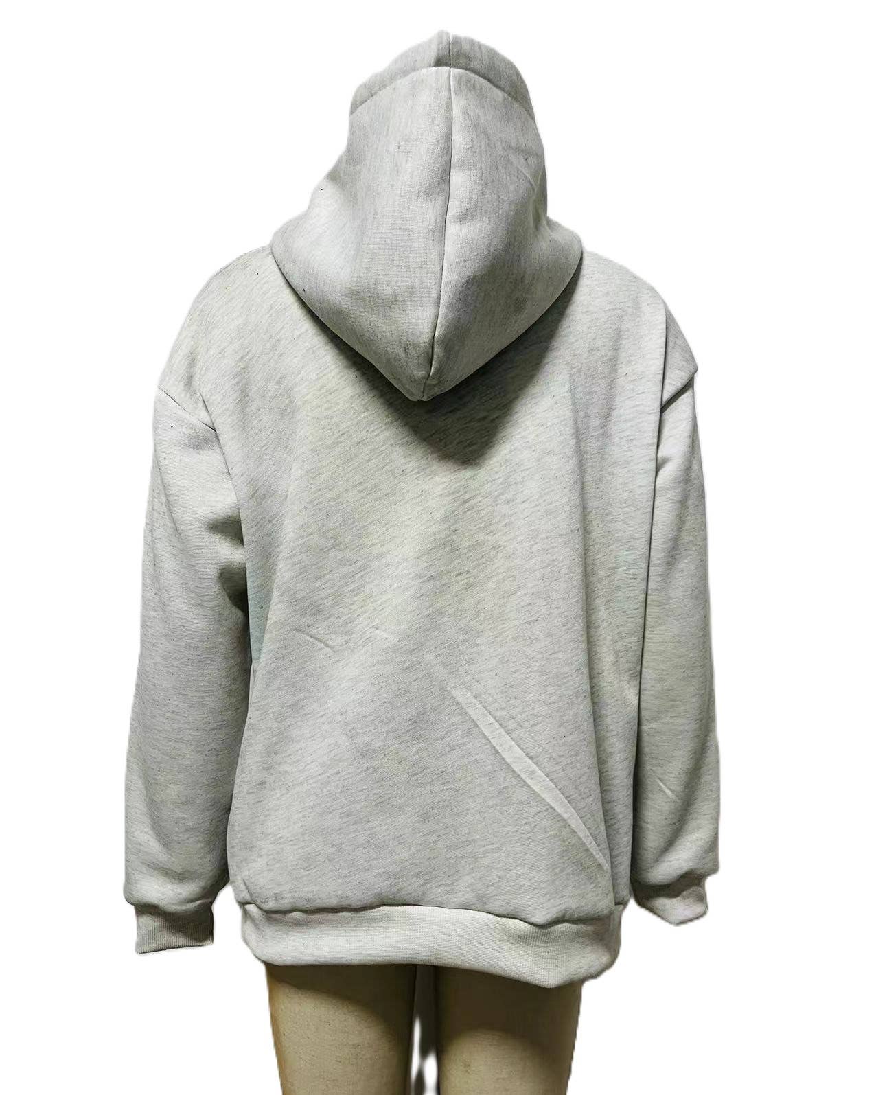 Rosa Clothing - Wholesale Hoodie - Women's - Pentagram Leopard Print Hooded Sweatshirt3