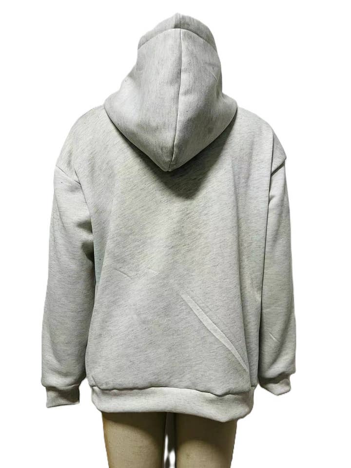 Rosa Clothing - Wholesale Hoodie - Women's - Pentagram Leopard Print Hooded Sweatshirt3