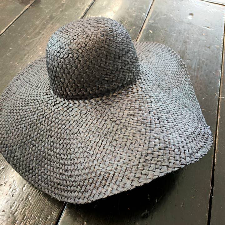 Pamela flätad hatt med extra bred brätt för wholesale av Rame