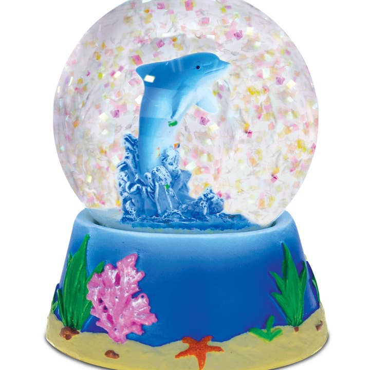 Cota Global - Wholesale Snow Globe - Snow Globe - Dolphin (65Mm)