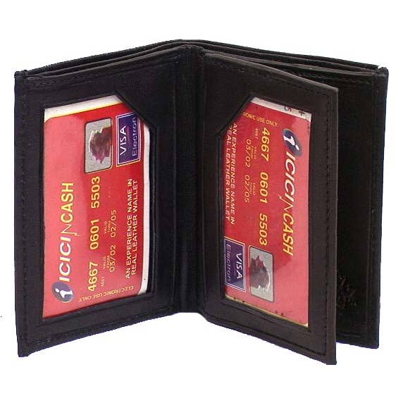 Genuine Leather Lambskin RFID Card Wallet #4199 for wholesale by IGI CANADA