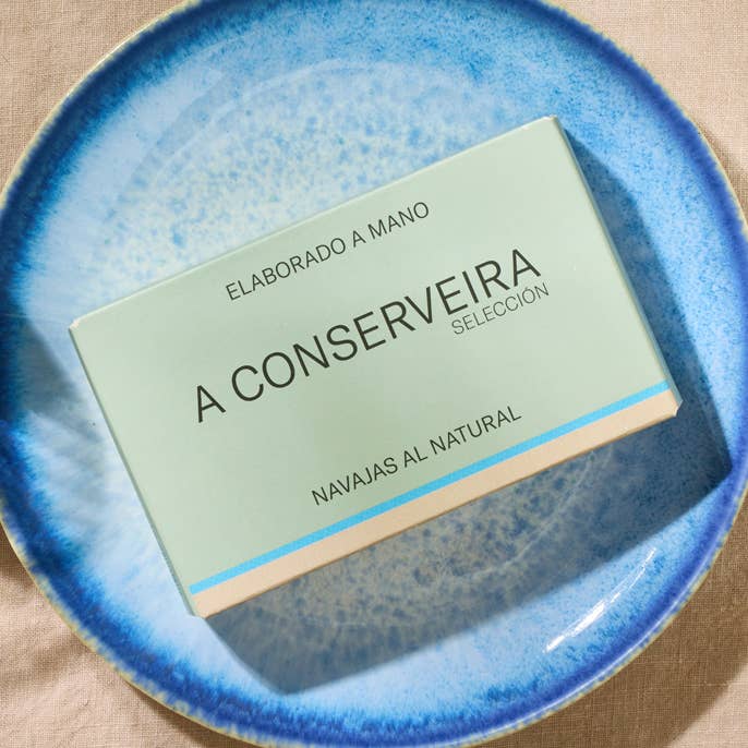 A Conserveira Sélection de Couteaux en Saumure pour la vente par Lata