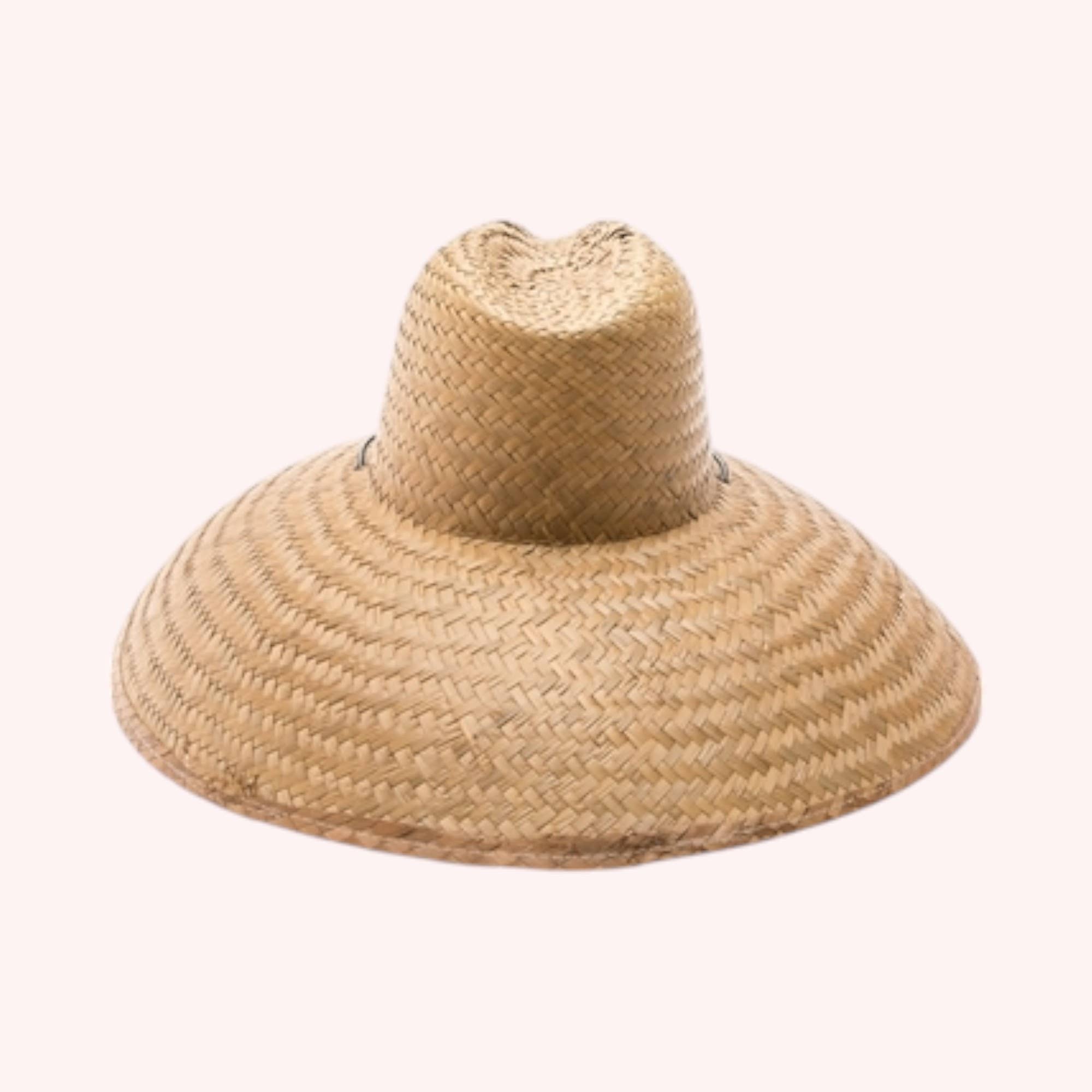 Queens INC - Wholesale Straw Hat - Women's - Oversized Palm Leaf Lifeguard Hat – Maximum Sun Protection 6