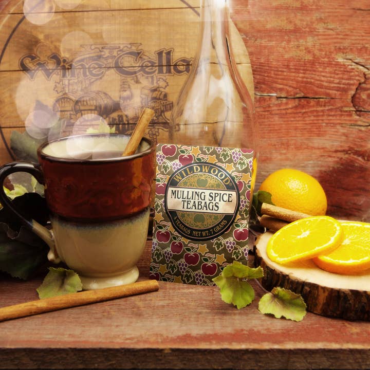 Wildwood Specialty Foods - Wholesale Tea Bags - 4 Hot Apple Cider Mulling Spice Teabags Case2