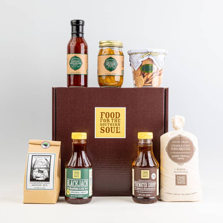 Coffret cadeau Food For The Southern Soul pour la vente par Charleston Favorites, Food For The Southern Soul, BlackJack