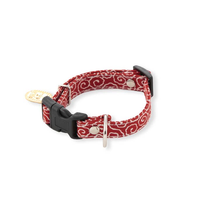 MOON-X USA, INC. - Venta al por mayor Collar - Perros - Collar para perro Ninja (pequeño, rojo)