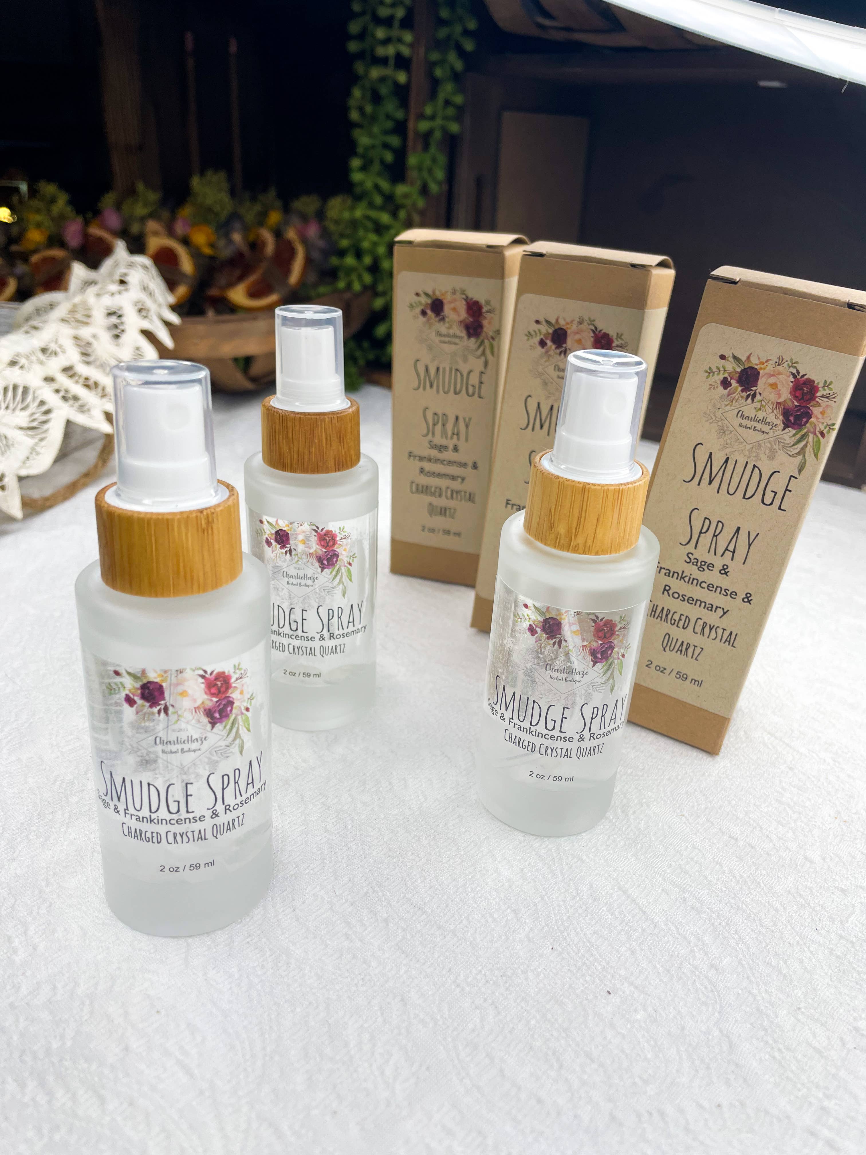 CharlieHaze - Venta al por mayor Sprays de aromas - ¡Botellas rosas de cuarzo cristalino con infusión de aerosol para manchas ahora!4