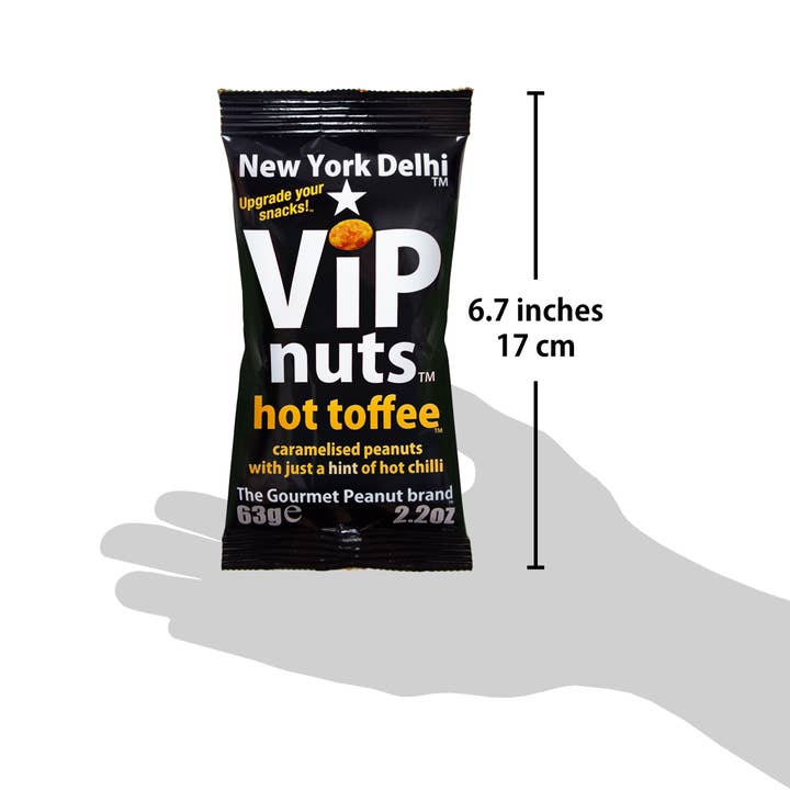 New York Delhi – wholesale Nuts – ViPnuts Hot Toffee Caramelised peanuts 63g2