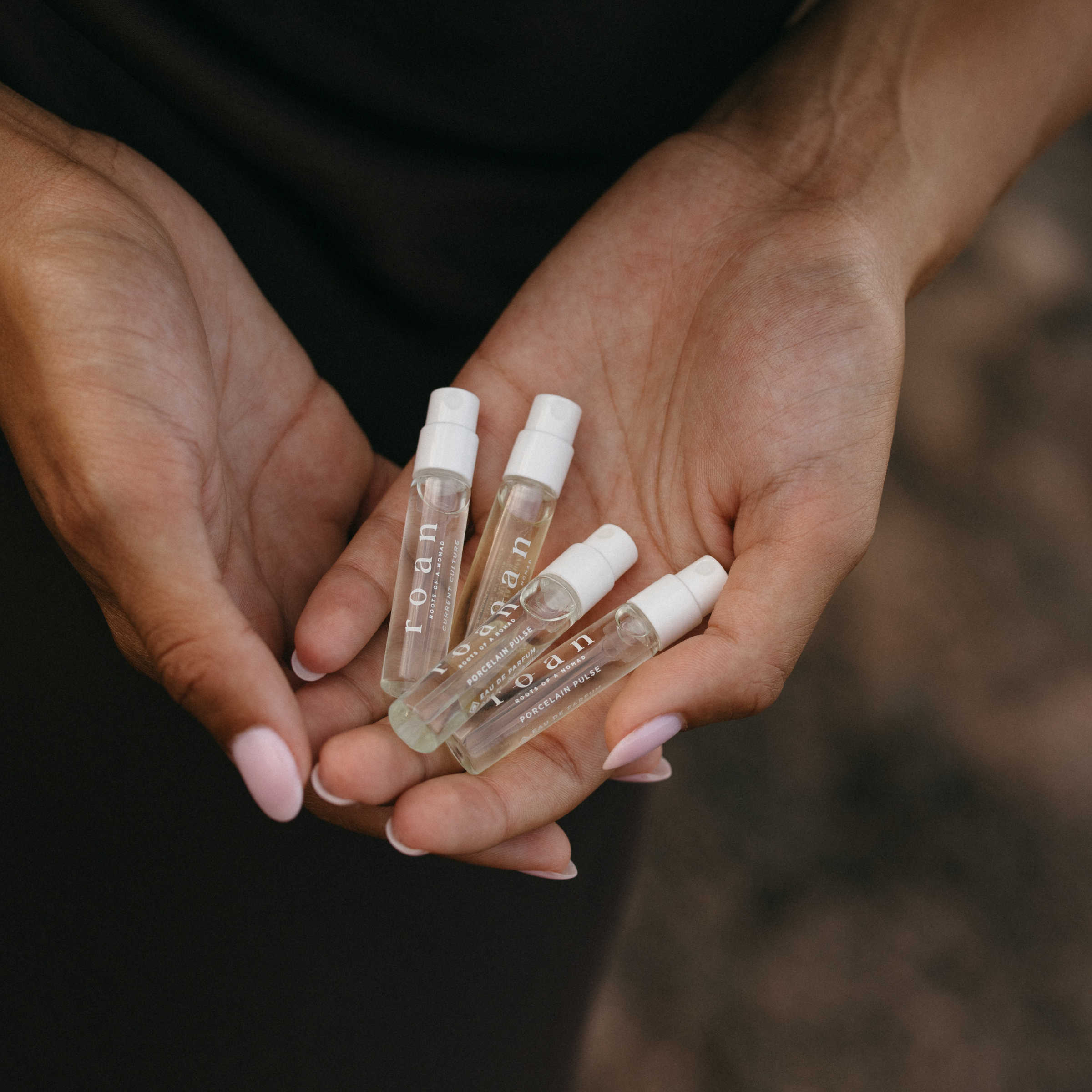 Roan Fragrances - Wholesale Perfume/Eau de Toilette - NEW! Discovery Set: Clean Tea-Based Fragrance (4x2ml Vials)4