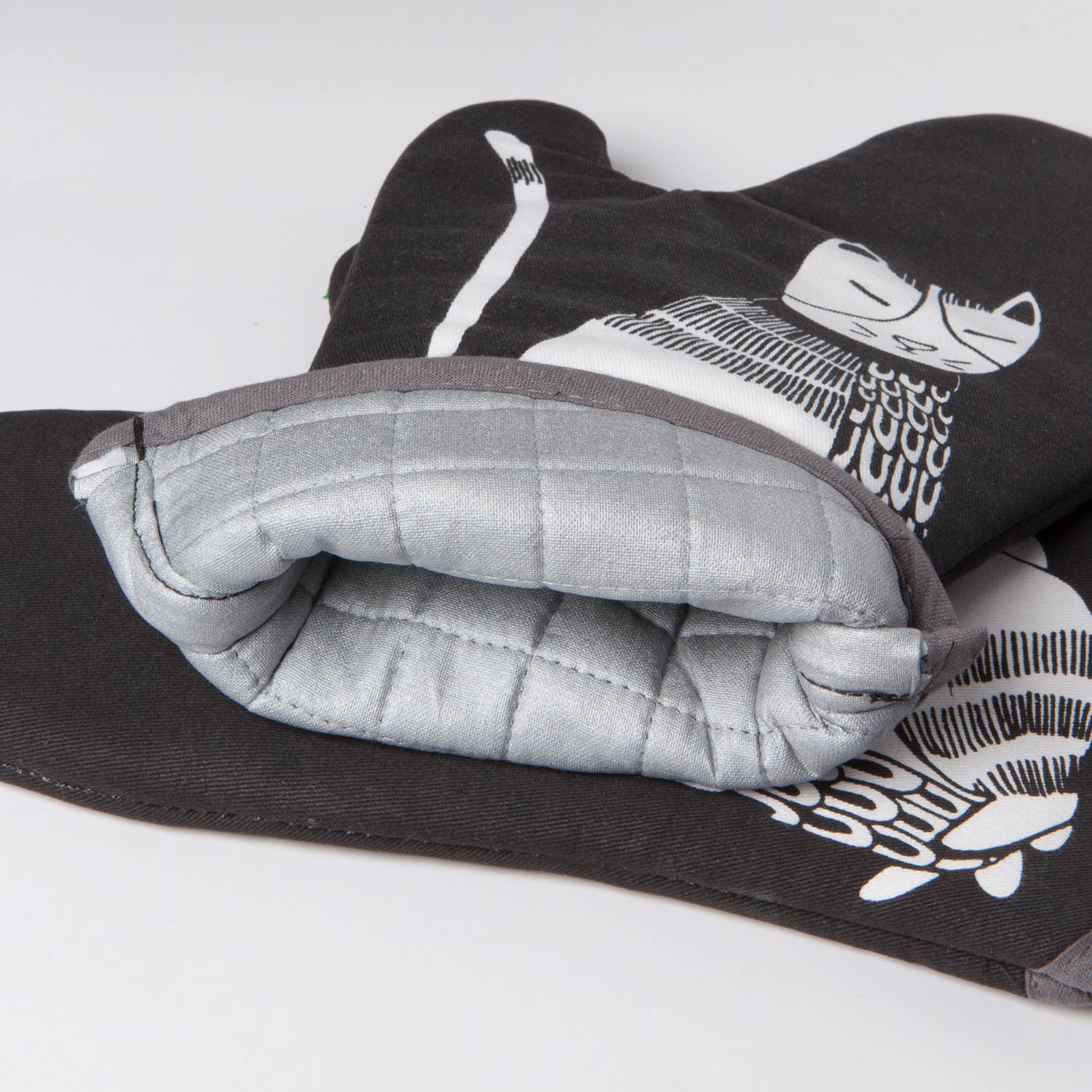 Danica Jubilee - Wholesale Oven Mitt/Pot Holder - Purr Party Chef Oven Mitt2