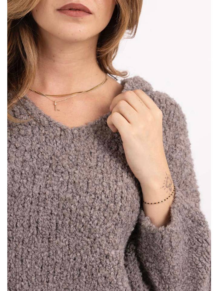 LINEN & COTTON HOUSE - Wholesale Knit Sweater - Women's - 8951 FALL WINTER CLOTHING HOODIE 15