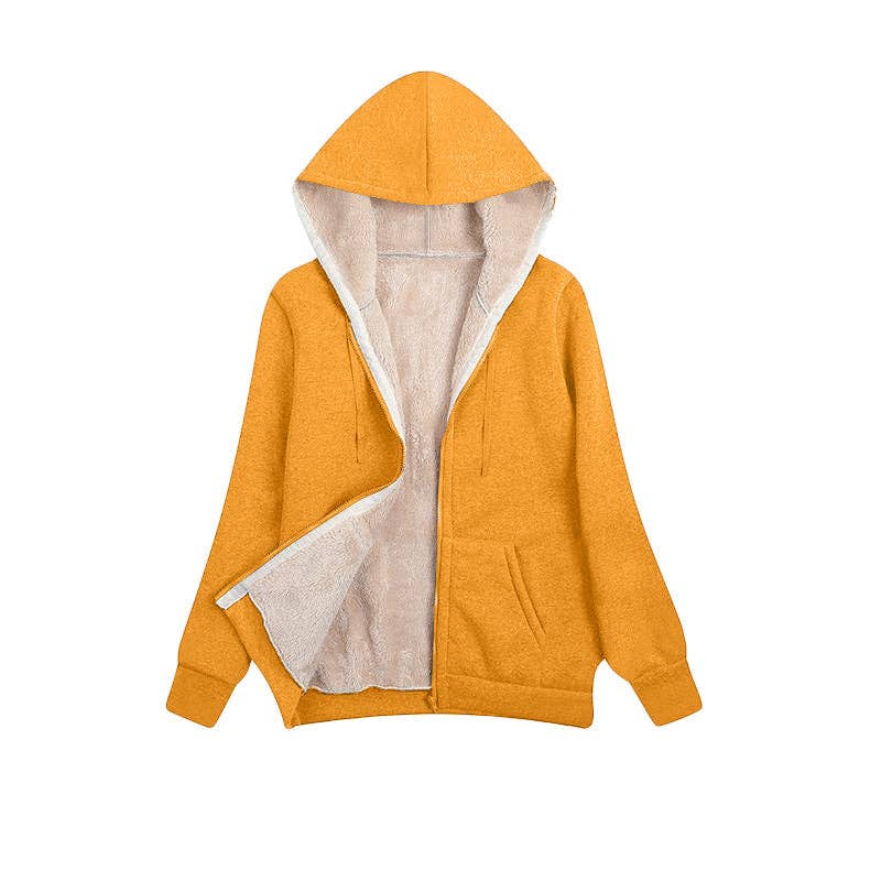Marayn - Wholesale Hoodie - Women's - Cozy Winter Womens Fleece Hoodie Jacket Bestseller24