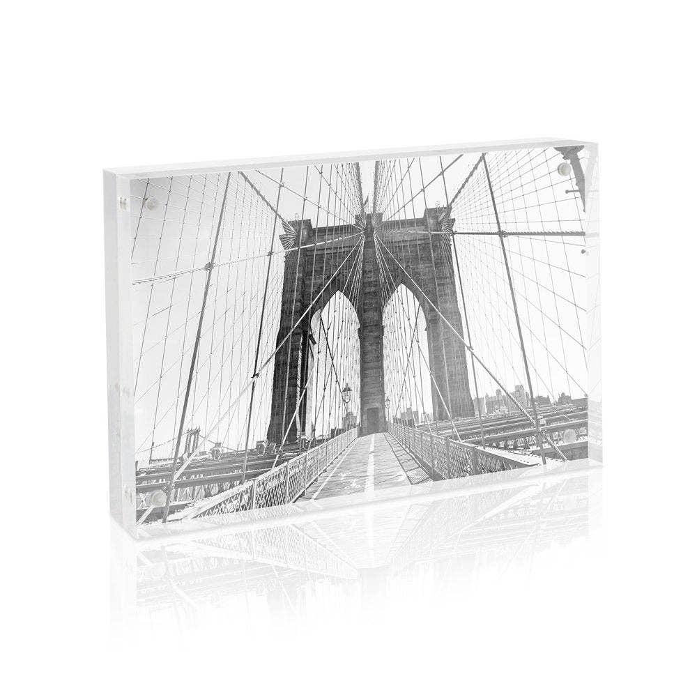 Isaac Jacobs International - Wholesale Picture Frame - Isaac Jacobs Super Thick Clear Acrylic Magnetic Photo Frame8