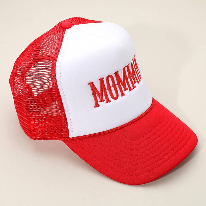 Sensibling Corp. - Wholesale Trucker Hat - Women's - MOMMIN Embroidered Mesh Back Trucker Hat8