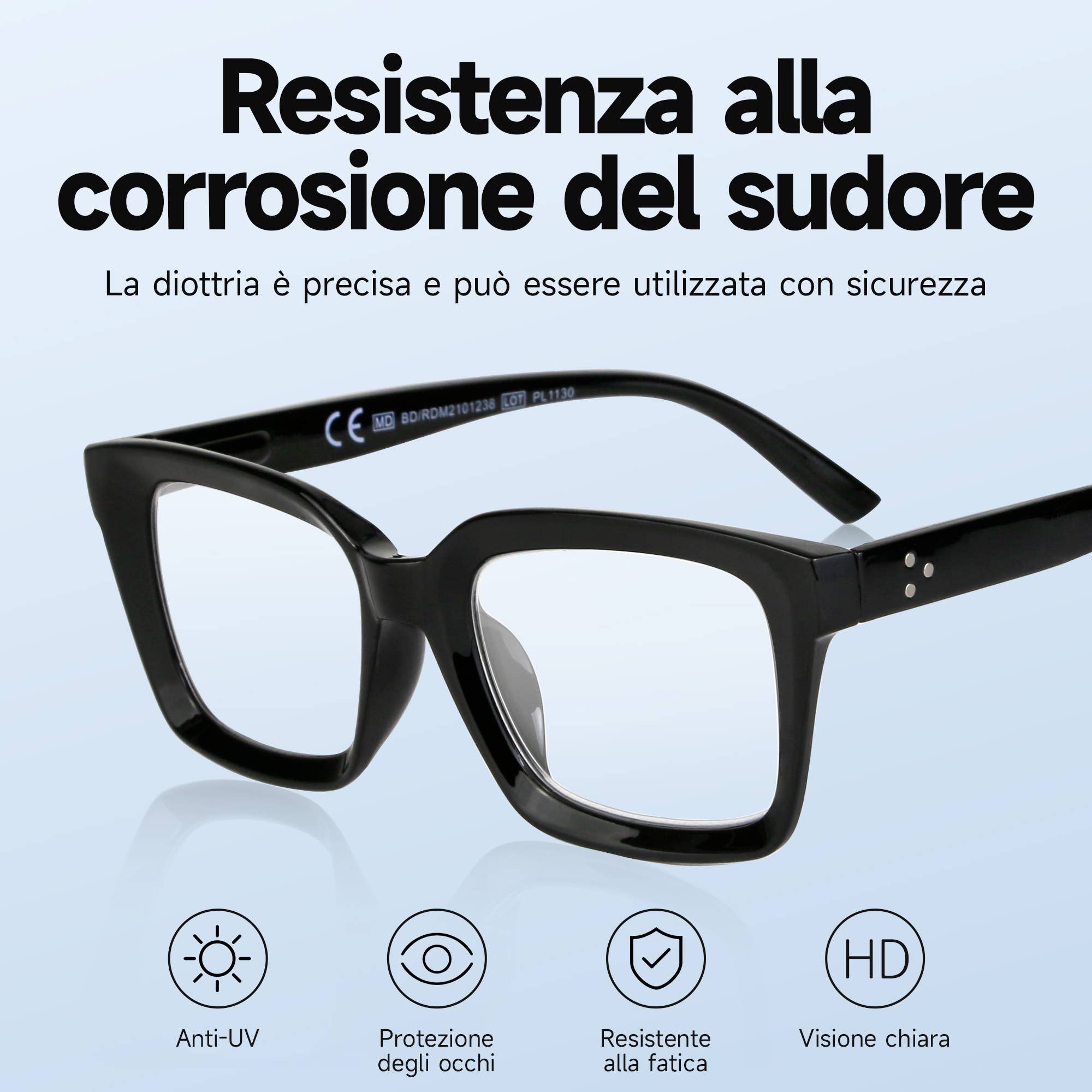 NEW VISION MILANO SRL – wholesale Eyeglasses – Unisex – Pre-assembled reading glasses - NV38569