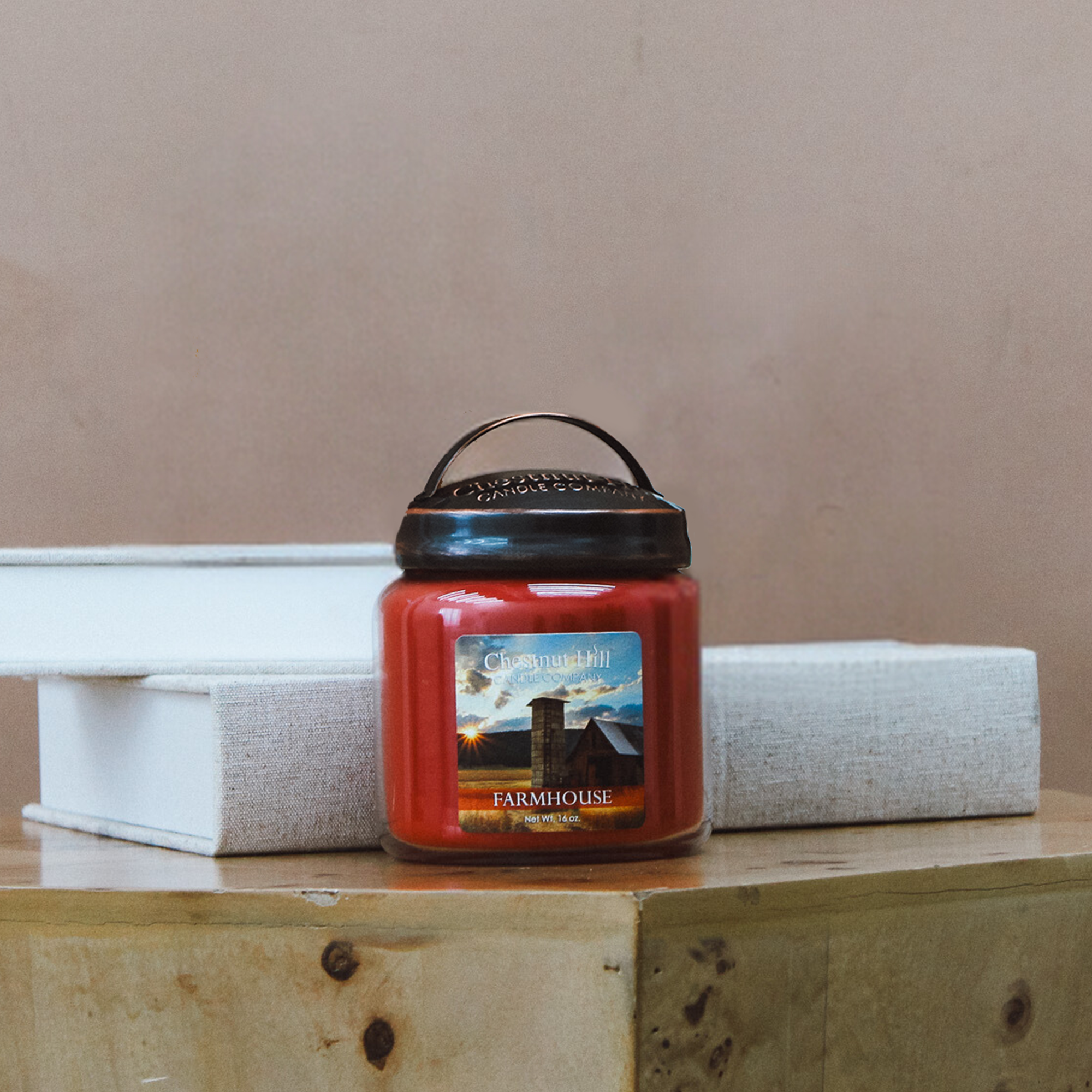 Chestnut Hill Candle Company - Wholesale Jar/Filled Candle - Farmhouse | #1 Best Seller for 24 years | Fall Candle 1