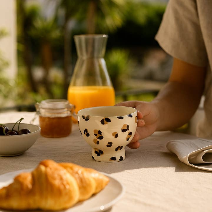 Really Nice Things - Wholesale Coffee Mug - Suzanne Mug (CHEETAH)2