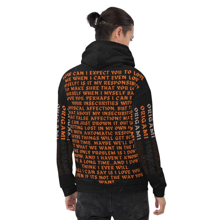 Love/Hate Myself/Yourself Hoodie for wholesale by Origami