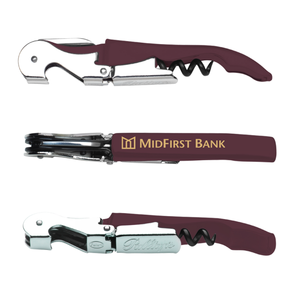wine-n-gear - Wholesale Bottle/Wine Opener - The Original Collection Corkscrew, Serrated Blade2