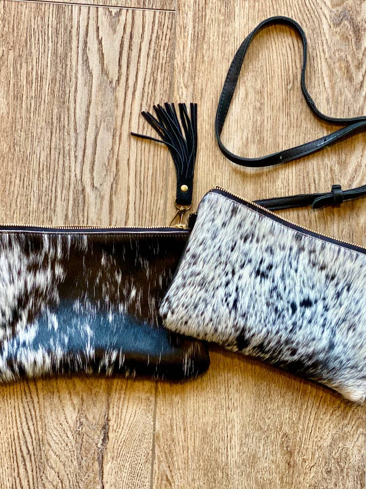 Bolsa a tiracolo de pele de vaca por atacado de Anjali Goods