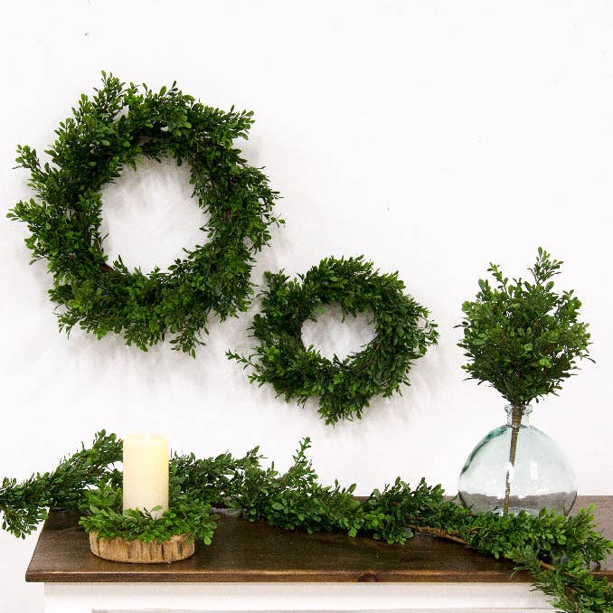 Saybrook Lane - Wholesale Candle holder - Heritage Boxwood Candle Ring, 3.5"2