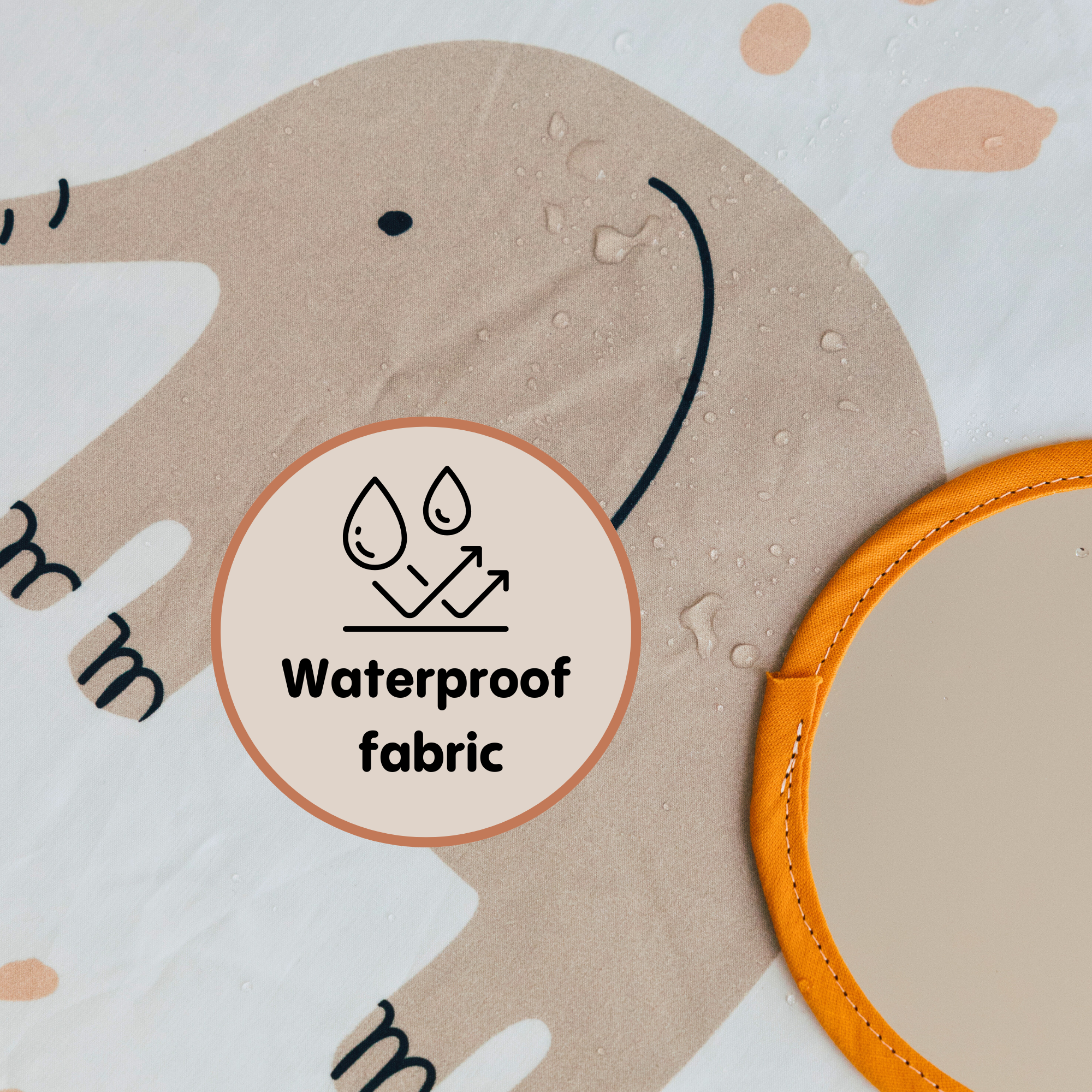 MIMAAR BARCELONA SL - Wholesale Play Mat - Kids & Baby - SENSORY ROLL UP - WATERPROOF TOUCAN AND FRIENDS PRINT9