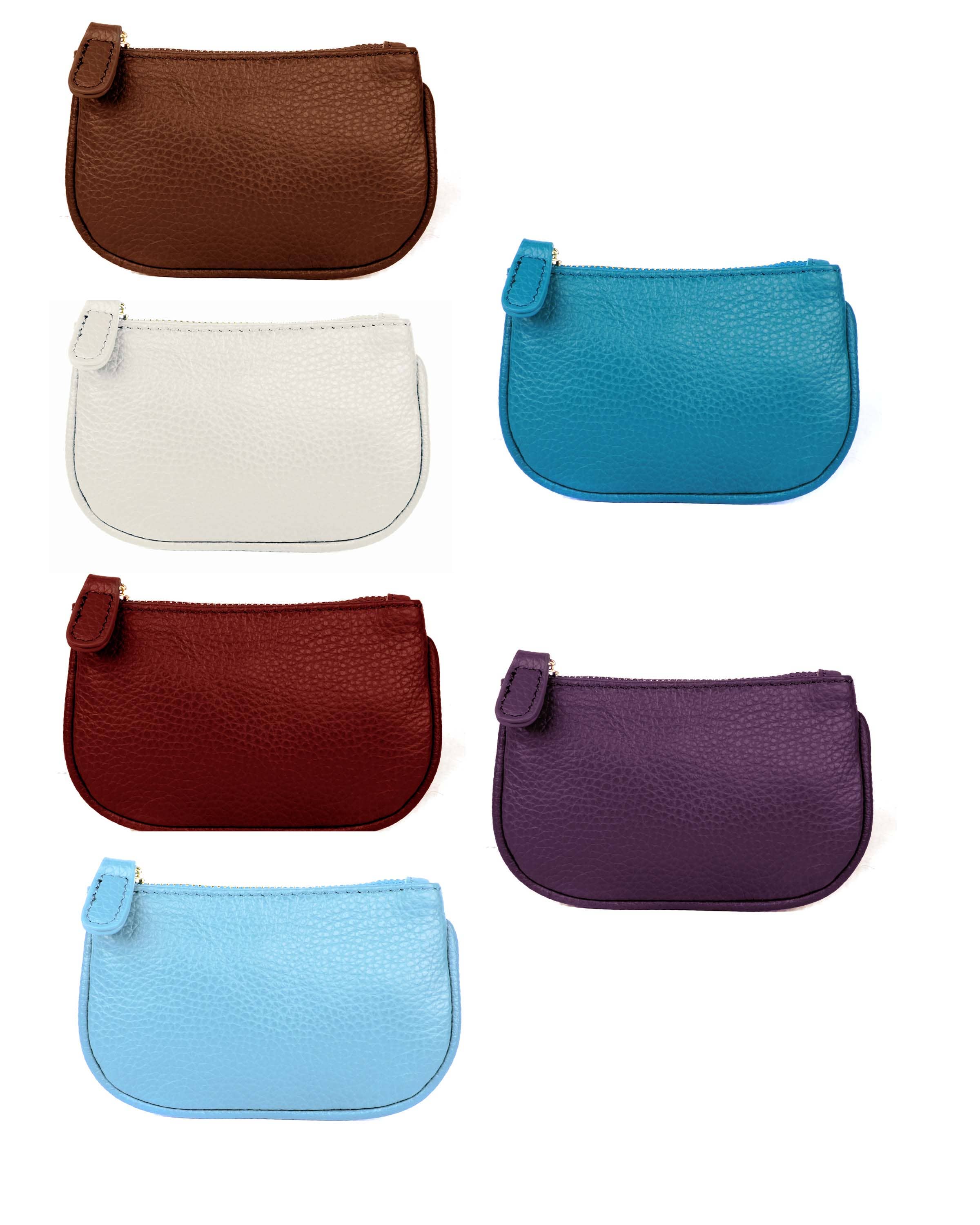 Roma Leathers, Inc. - Wholesale Coin Purse - Women's - 92802 cowhide leather coin purse2